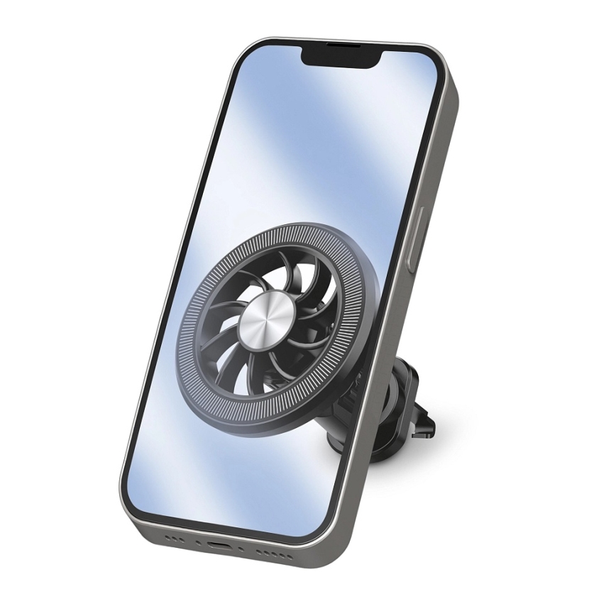 Aligator AMS06BK - Suport auto magnetic MagSafe pentru telefon, negru