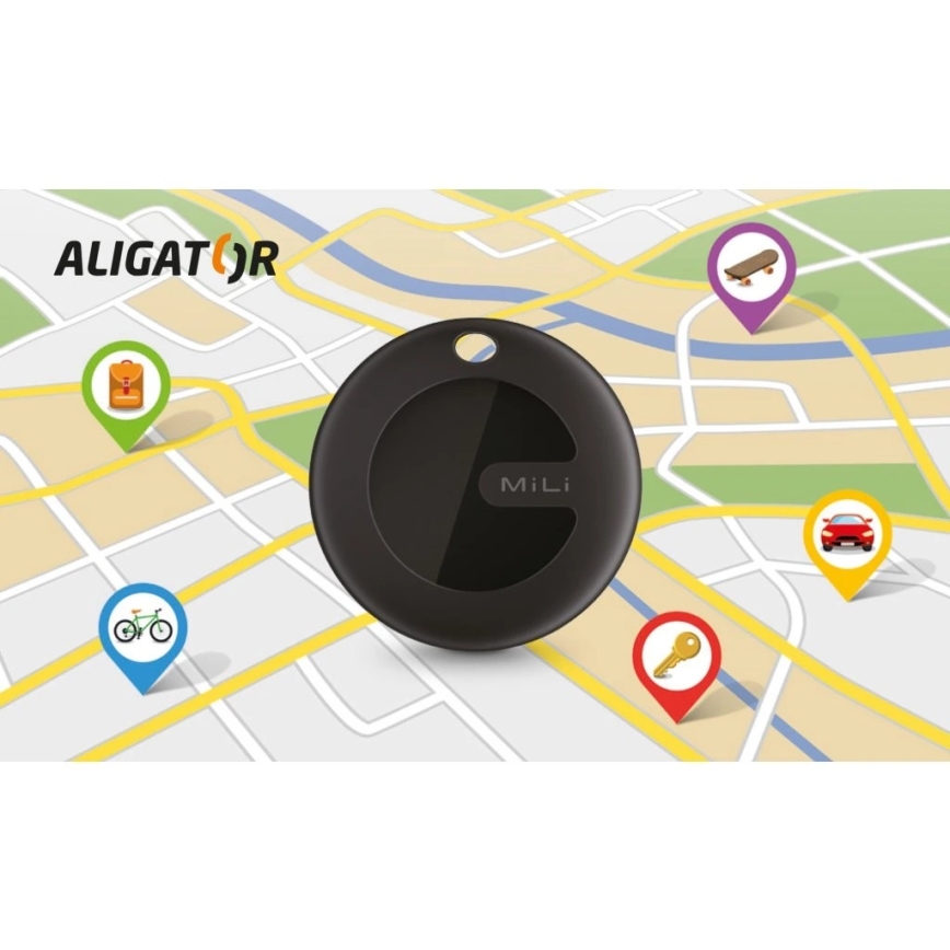 Aligator APD003 - Localizator MiTag 1xCR2032 IP67 negru