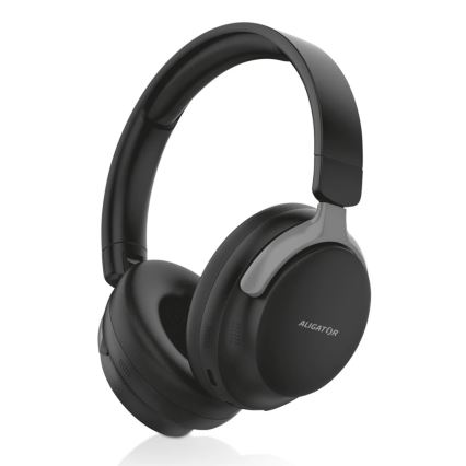 Aligator AUC001 - AUDIO COMBO 3-în-1: căști over-ear cu baterie 150 mAh, căști wireless cu baterie 200 mAh + 2x 30 mAh și difuzor cu 1200 mAh