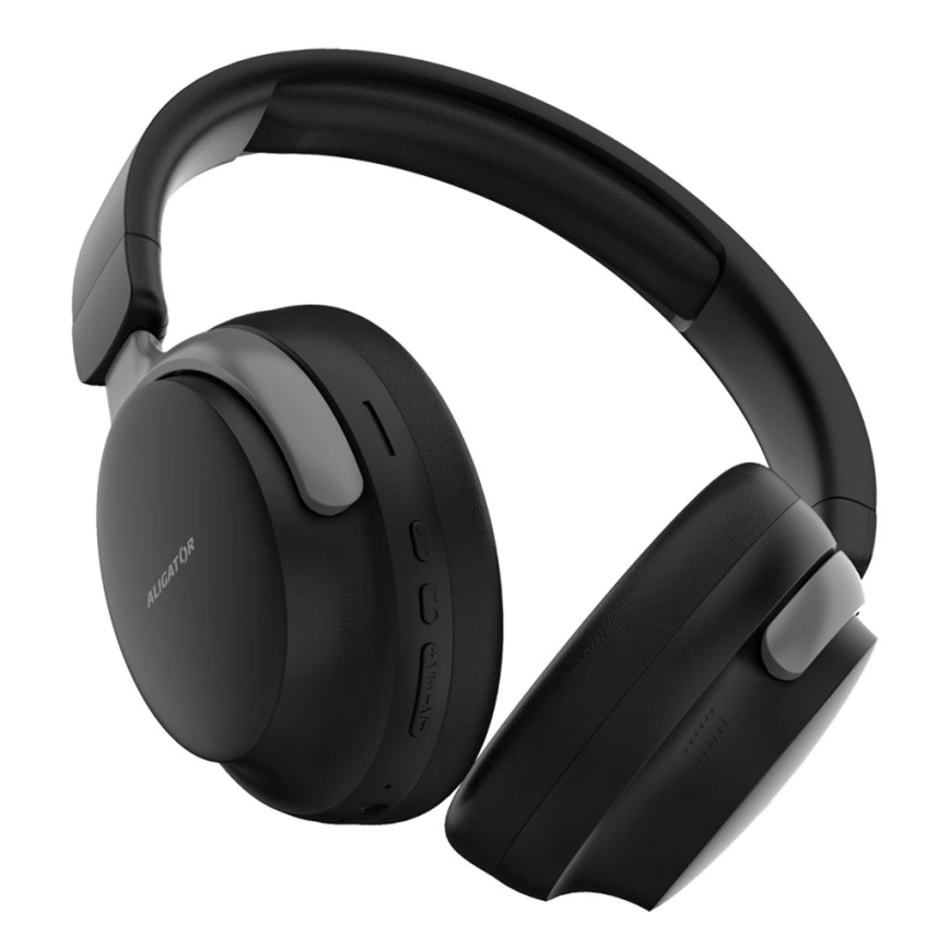 Aligator AUC001 - AUDIO COMBO 3-în-1: căști over-ear cu baterie 150 mAh, căști wireless cu baterie 200 mAh + 2x 30 mAh și difuzor cu 1200 mAh