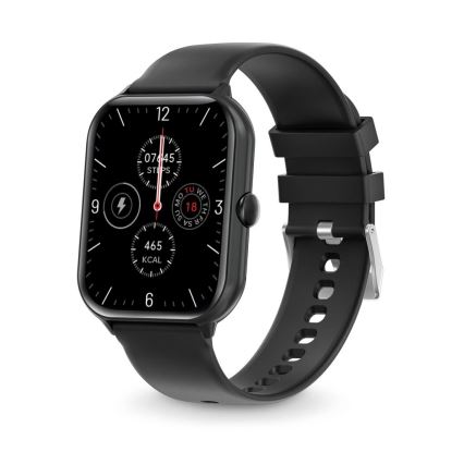 Aligator AW10BK - Ceas inteligent Watch GO, 220 mAh, IP67, negru