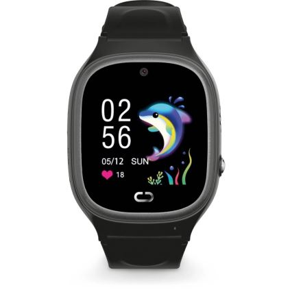Aligator AW11BK - Ceas inteligent Watch Junior 2, 450 mAh, IP67, Wi-Fi, negru
