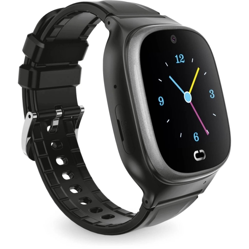 Aligator AW11BK - Ceas inteligent Watch Junior 2, 450 mAh, IP67, Wi-Fi, negru