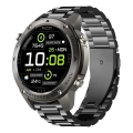 Aligator AW12BK - Ceas inteligent GPS, baterie 500 mAh, IP69K, negru