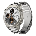 Aligator AW12SR - Ceas smartwatch GPS, 500 mAh, IP69K, argintiu