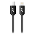 Aligator DATKP50 - cablu USB USB-C / Lightning, 30W Power Delivery, 1,5 m, negru