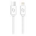 Aligator DATKP51 - Cablu USB USB-C/Lightning, Power Delivery 30 W, 1,5 m, alb