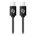 Aligator DATKP54 - Cablu USB-C la USB-C, Power Delivery 65W, 0,5 m, negru