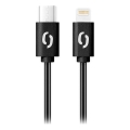 Aligator DATKP60 - cablu USB USB-C/Lightning cu Power Delivery 30 W, 2,5 m, negru