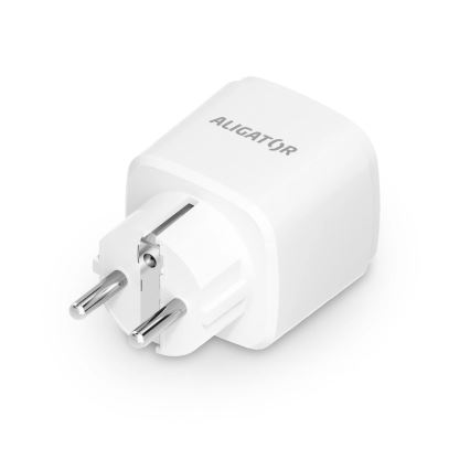 Aligator WAL001 - Priză inteligentă 3680 W / 230 V / Tip E / 16 A / Wi-Fi Tuya