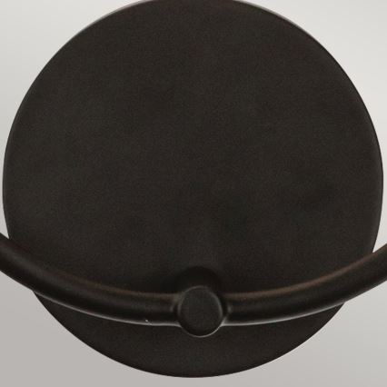 Alora Mood - Aplică de perete SYLVIA 2xE14/40W/230V negru