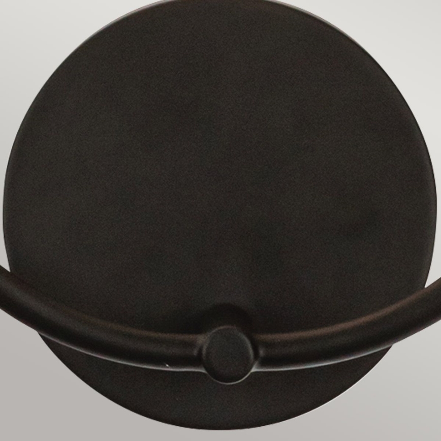 Alora Mood - Aplică de perete SYLVIA 2xE14/40W/230V negru