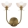 Alora Mood - Aplica de perete SYLVIA 2xE14/40W/230V aurie