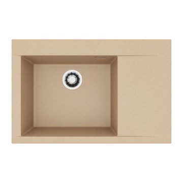 ALVEUS 1149302 - Chiuvetă de bucătărie PURE 79x51,5 cm granit/maro