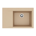 ALVEUS 1149501 - Chiuvetă de bucătărie PURE 79x51,5 cm granit/maro