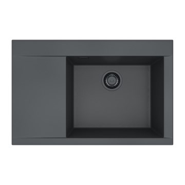 ALVEUS 1149504 - Chiuvetă de bucătărie PURE 79x51,5 cm granit/negru