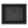 ALVEUS 1150057 - Chiuvetă de bucătărie OMNI 55 x 45 cm, granit, negru