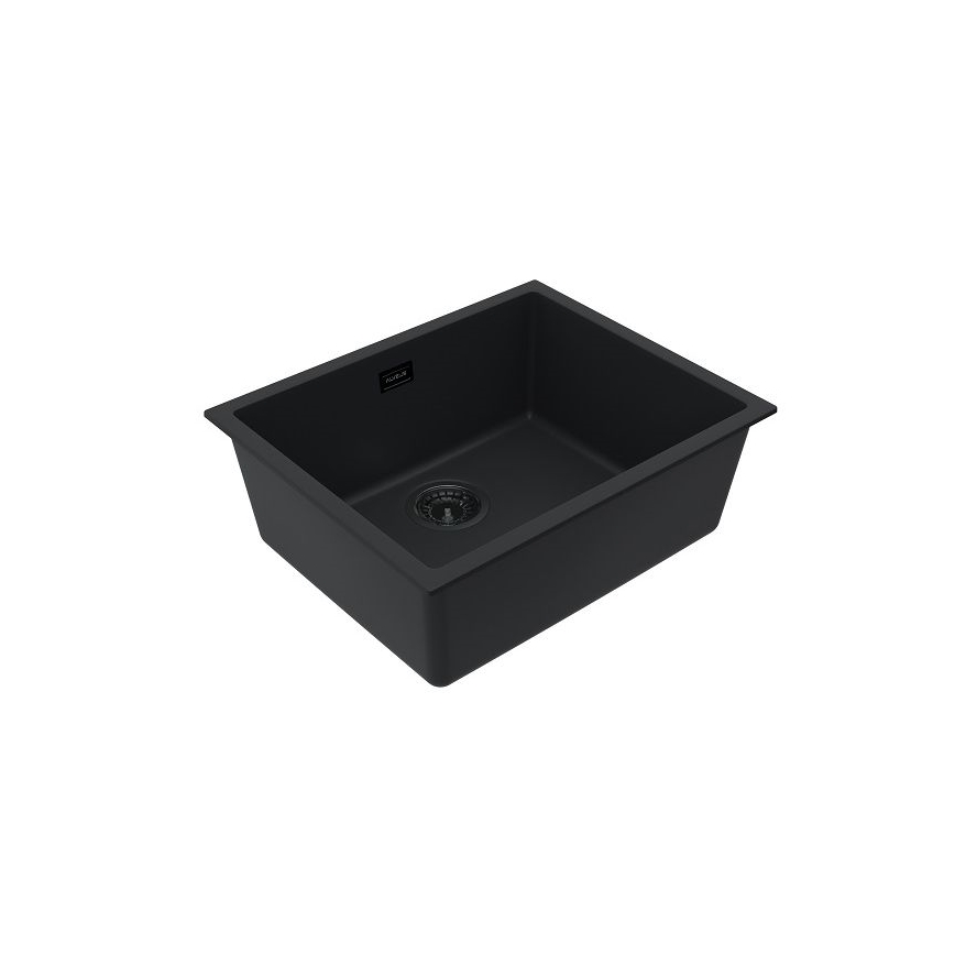 ALVEUS 1150057 - Chiuvetă de bucătărie OMNI 55 x 45 cm, granit, negru