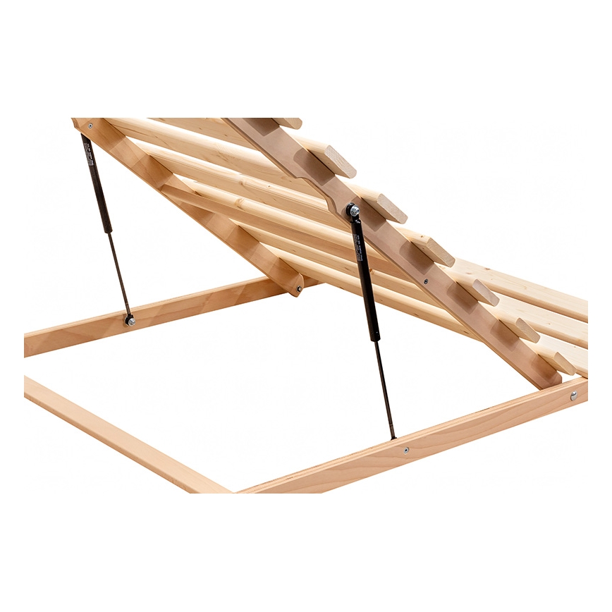 Ambiamo - Somier fix cu lamele, cu ridicare de la picioare HOVDEN 90x200 cm