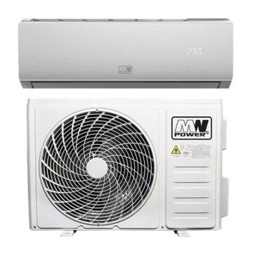 Aparat de aer condiționat 09K V1 2,6 kW Wi-Fi Tuya alb + telecomandă