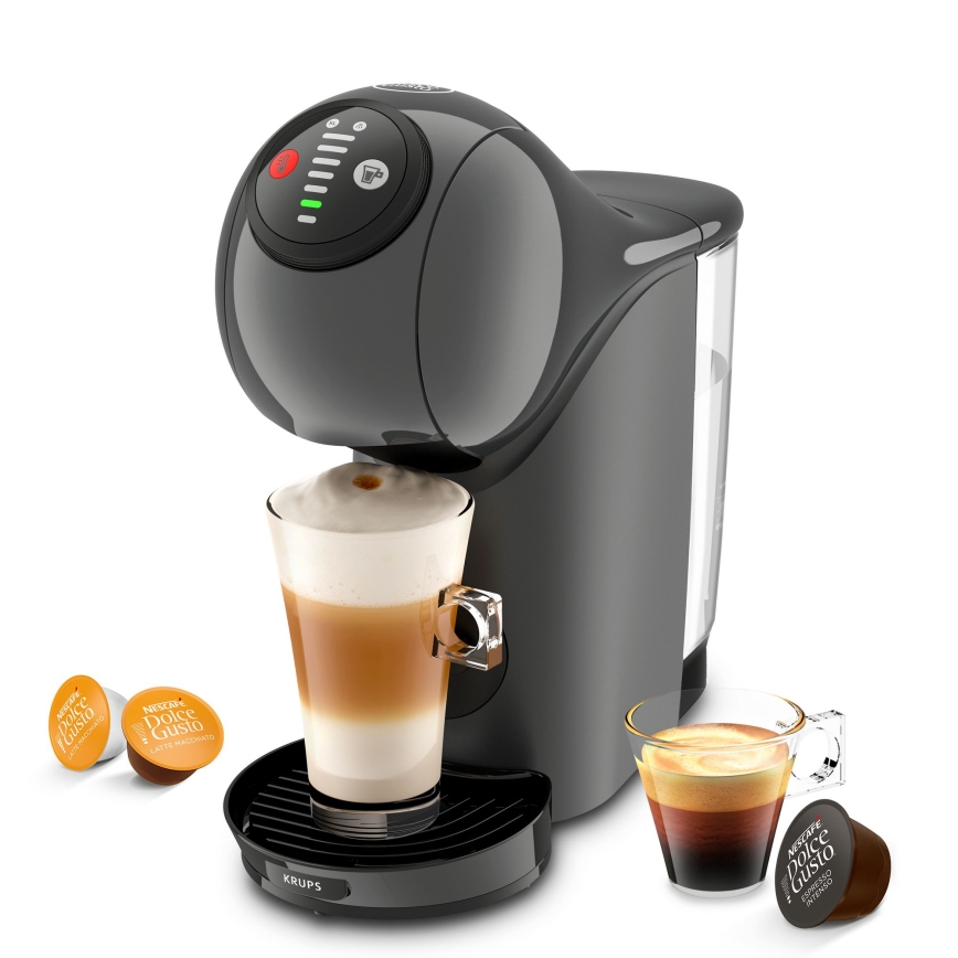 Aparat de cafea cu capsule Krups NESCAFÉ DOLCE GUSTO GENIO S 1500W antracit