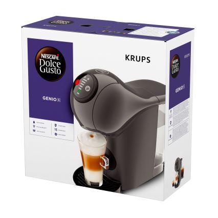 Aparat de cafea cu capsule Krups NESCAFÉ DOLCE GUSTO GENIO S 1500W antracit
