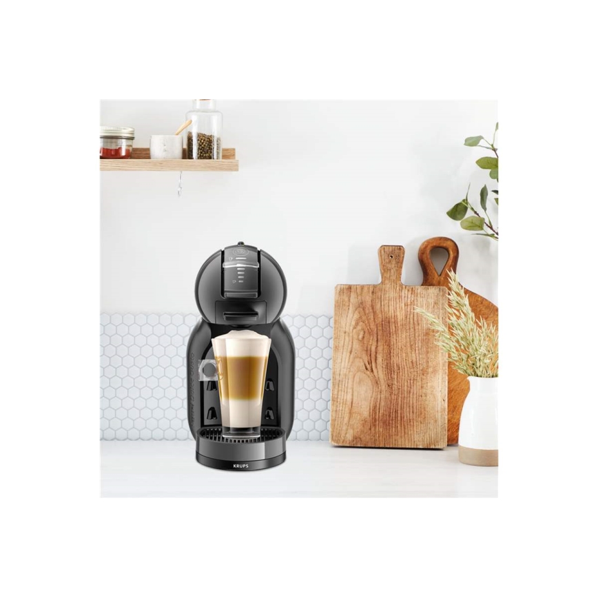 Aparat de cafea cu capsule Krups NESCAFÉ DOLCE GUSTO MINI ME 1500W antracit