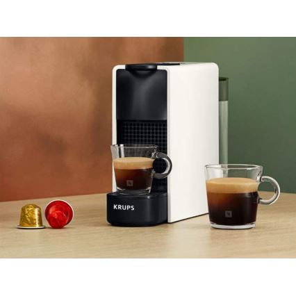 Aparat de cafea cu capsule Krups NESPRESSO Essenza mini 1310W/230V alb