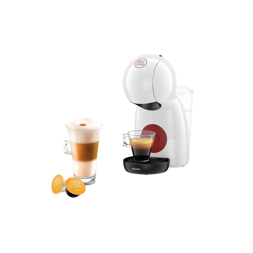 Aparat de cafea cu capsule NESCAFÉ DOLCE GUSTO PICCOLO XS 1600W alb Krups