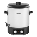 Aparat de conservare și fierbere Concept ZH0030 27 l 2000W/230V oțel inoxidabil/negru