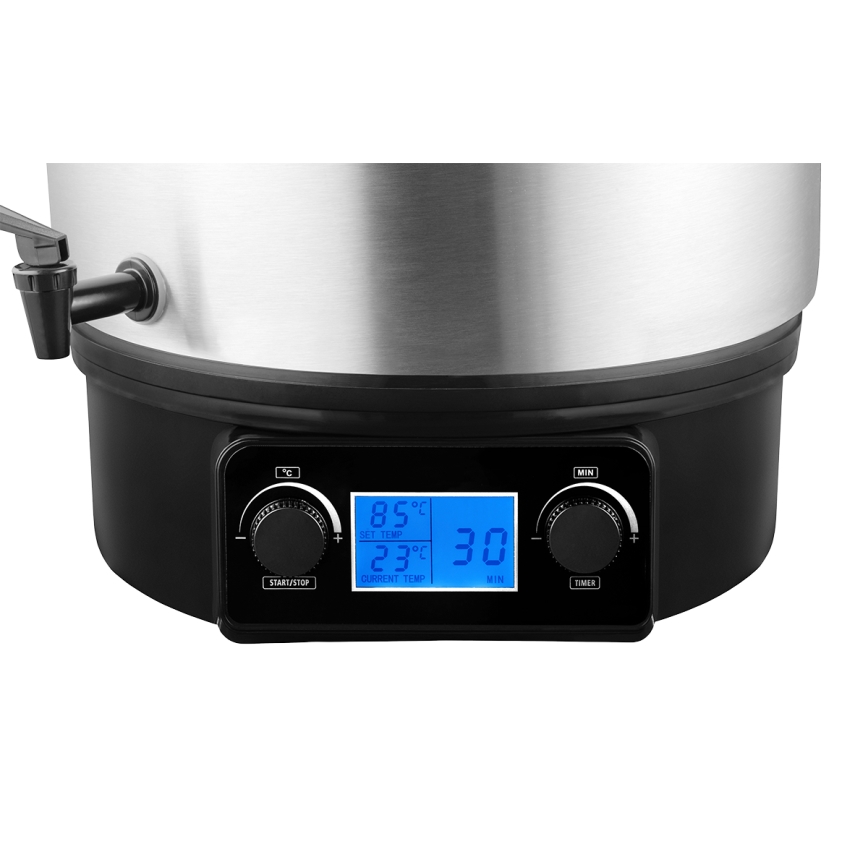 Aparat de conservare și fierbere Concept ZH0040 27 l 2000W/230V oțel inoxidabil/negru