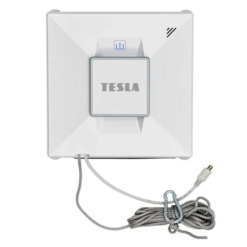 Aparat inteligent de curățat geamuri cu pulverizare TESLA Electronics RoboStar 72W/230V/650 mAh Wi-Fi + telecomandă