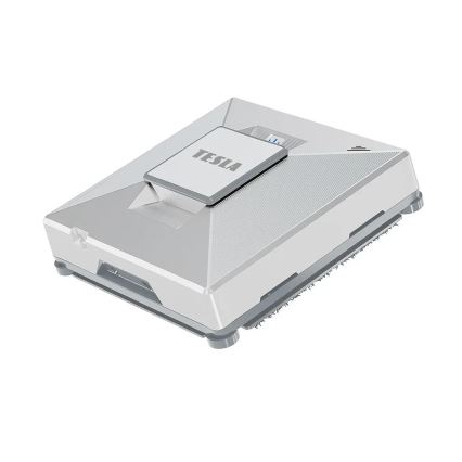 Aparat inteligent de curățat geamuri cu pulverizare TESLA Electronics RoboStar 72W/230V/650 mAh Wi-Fi + telecomandă