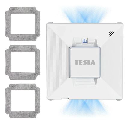 Aparat inteligent de curățat geamuri cu pulverizare TESLA Electronics RoboStar 72W/230V/650 mAh Wi-Fi + telecomandă