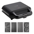 Aparat de sandvici Concept SV3055 4 în 1 700W/230V negru