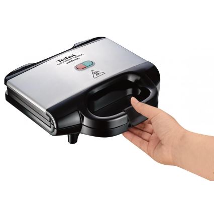 Aparat de sandvici ULTRACOMPACT 700W/230V negru/crom Tefal