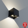 APLED - LED Aplică perete exterior CUBE 2xLED/3W/230V IP65