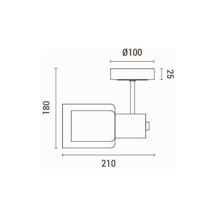Aplică 1xE14/15W/230V