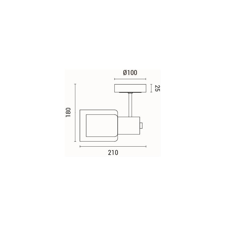 Aplică 1xE14/15W/230V