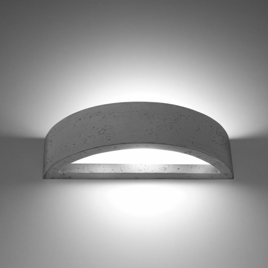 Aplică ATENA 1xE27/60W/230V beton
