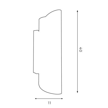 Aplică BARBOS 2xG9/8W/230V albă