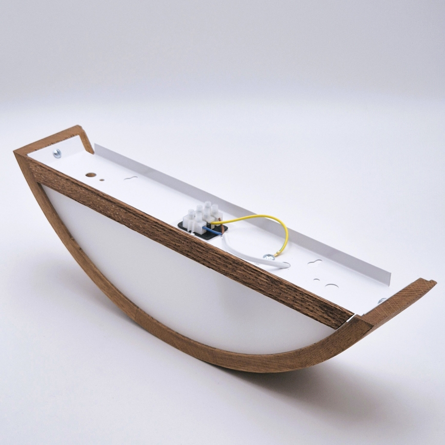 Aplică Brilagi CARVALHO 1xE27/60W/230V stejar