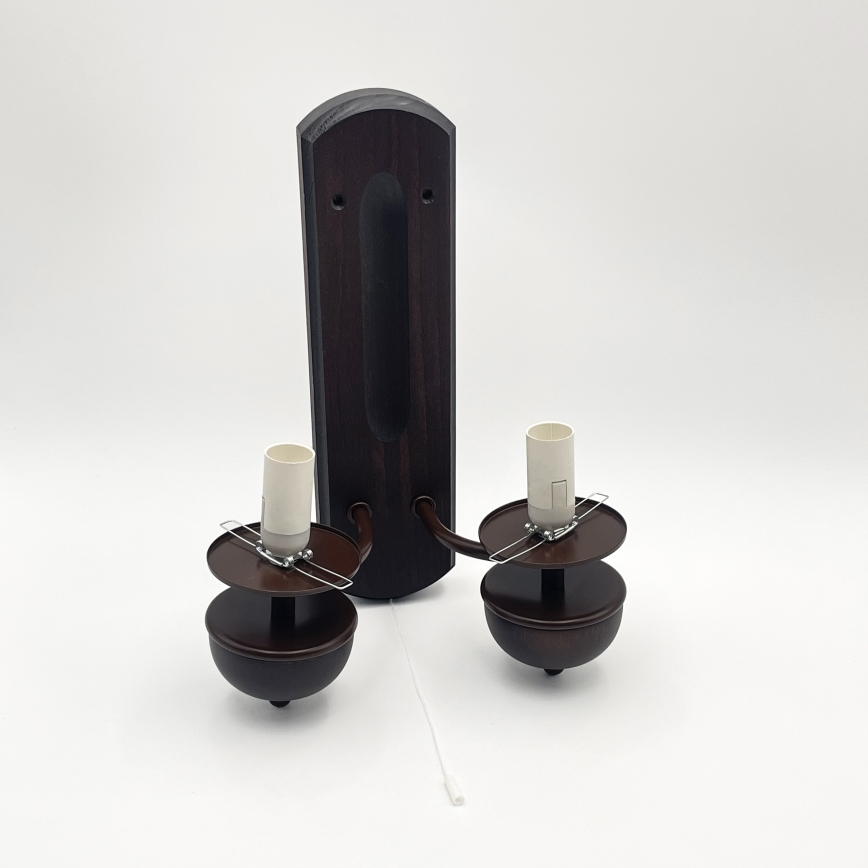 Aplică Brilagi COTTAGE 2xE14/40W/230V fag/alb