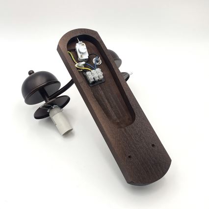 Aplică Brilagi COTTAGE 2xE14/40W/230V fag/alb