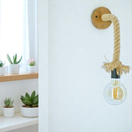 Aplică Brilagi KOS 1xE27/60W/230V fag