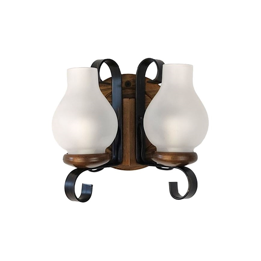 Aplică Brilagi ROATA APLICA 2xE14/40W/230V fag/nuc