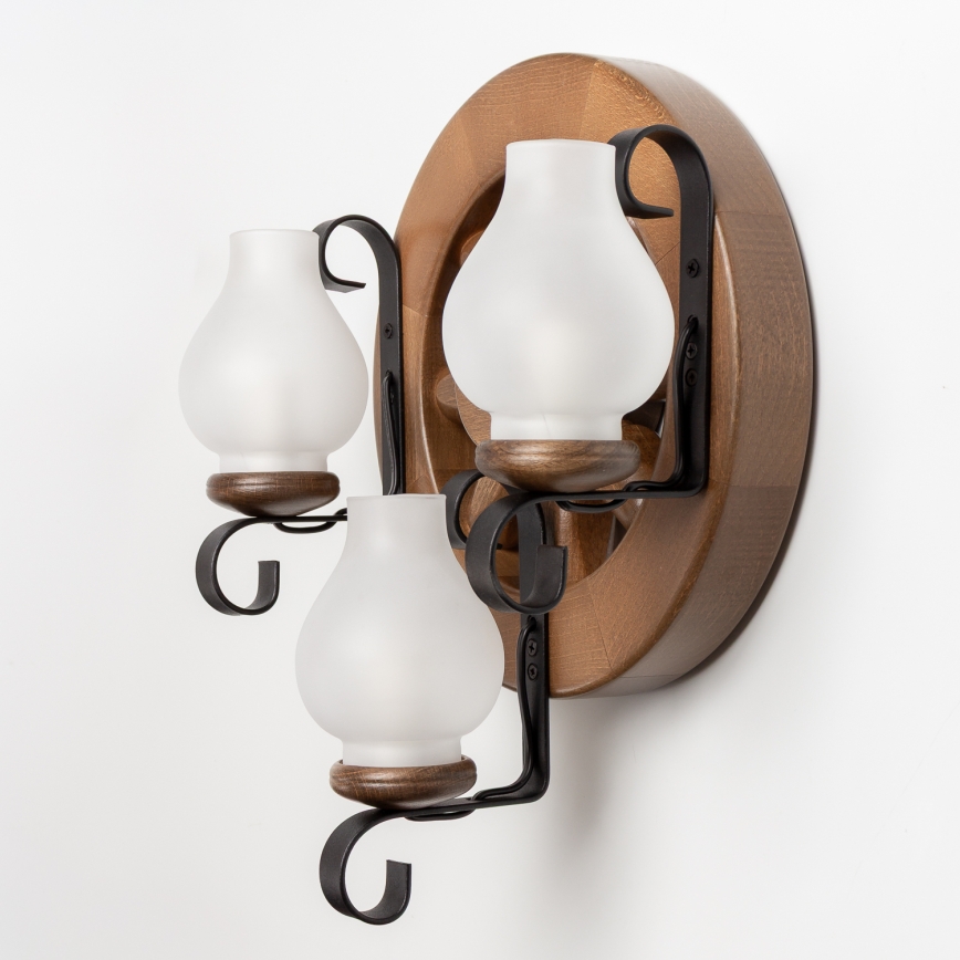 Aplică Brilagi ROATA APLICA 3xE14/40W/230V fag/nuc