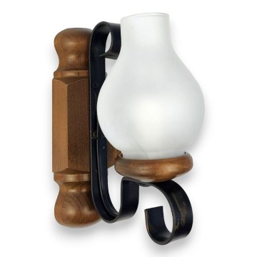 Aplică Brilagi RUSTIC 1xE14/40W/230V fag/nuc