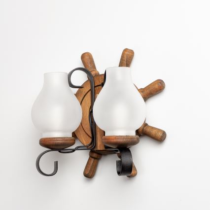 Aplică Brilagi TIMONA 2xE14/40W/230V fag