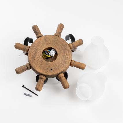 Aplică Brilagi TIMONA 2xE14/40W/230V fag